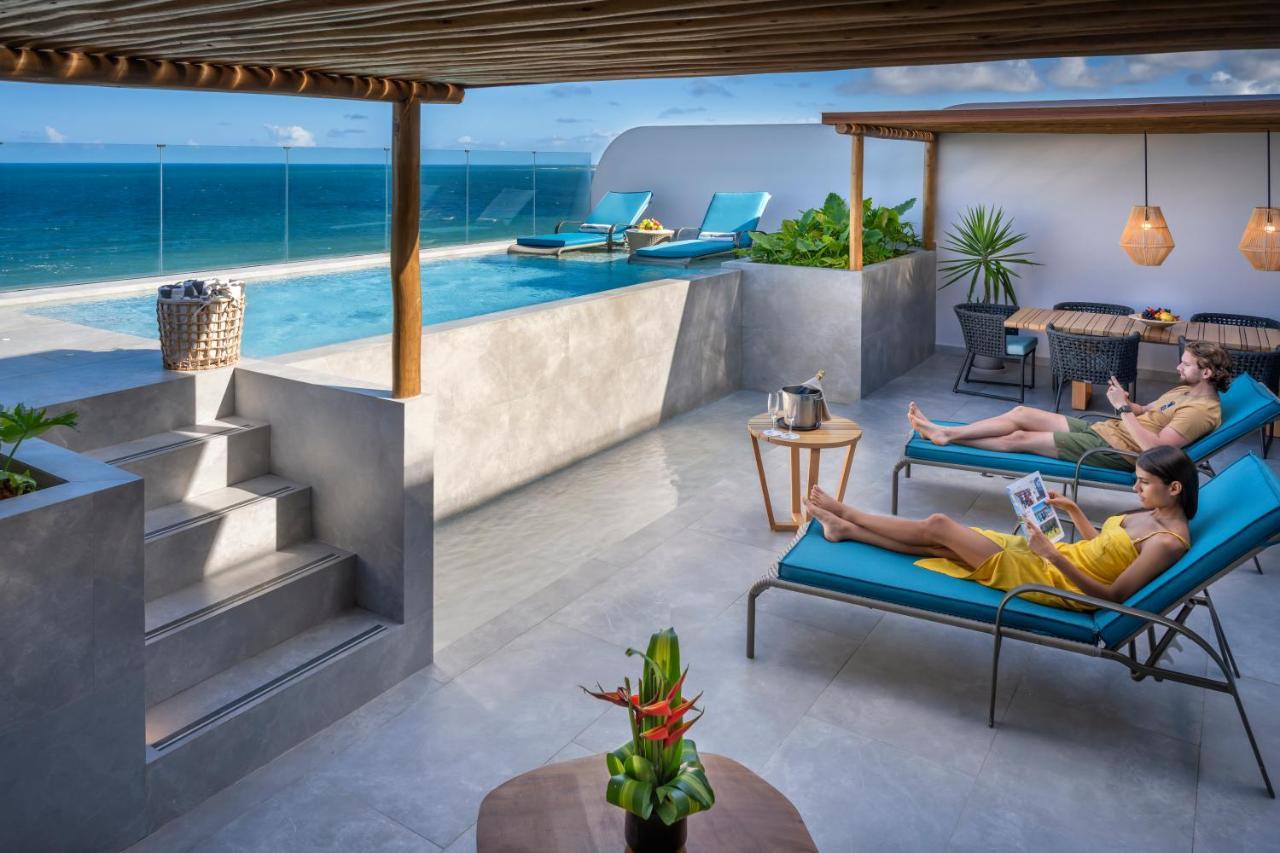 Serhs Natal Grand Hotel & Resort ภายนอก รูปภาพ Rooftop pool at the hotel